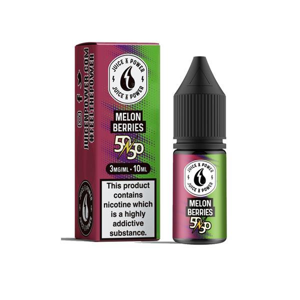 JUICE N POWER E LIQUID 10X10ML = 100ML EXP - Image 5