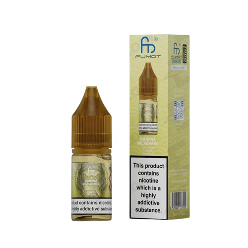BANANA MILKSHAKE 10ML NIC SALT R AND M TORNADO 7000