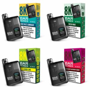 BAR SERIES KIKA 8K PREFILLED POD VAPE KIT 20MG