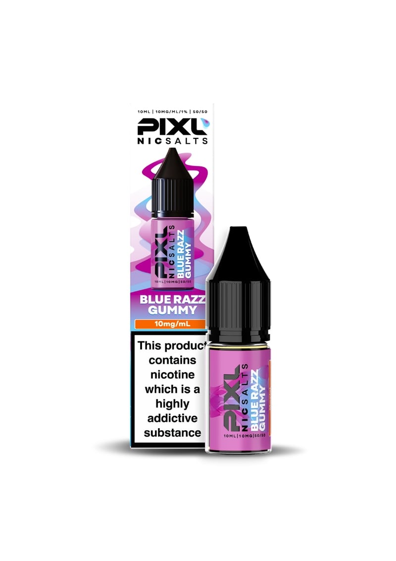 BLUE RAZZ GUMMY 10ML NIC SALT PIXL