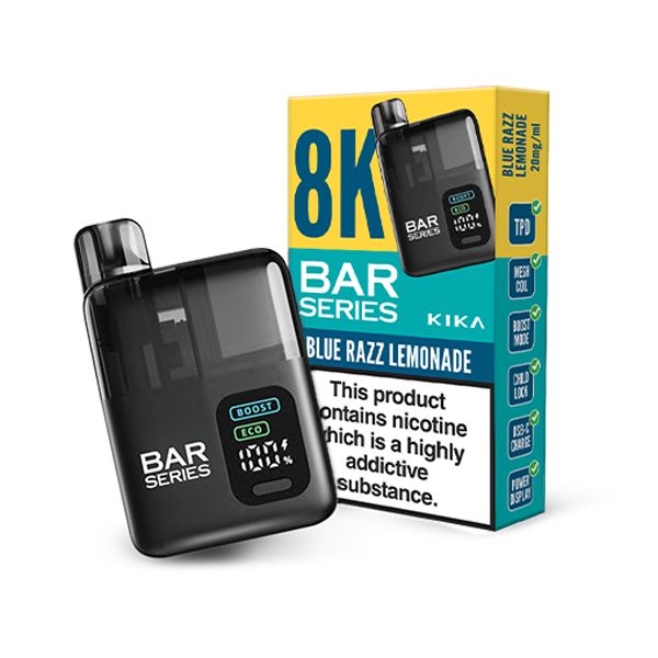 BAR SERIES KIKA 8K PREFILLED POD VAPE KIT 20MG - Image 2
