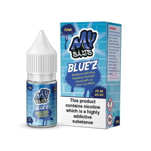 BLUEZ 10ML NIC SALT MY SALTS