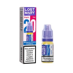 BLUEBERRY CHERRY CRANBERRY 10ML NIC SALT LOST MARY