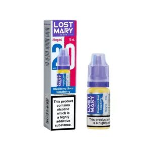BLUEBERRY SOUR RASPBERRY 10ML NIC SALT LOST MARY
