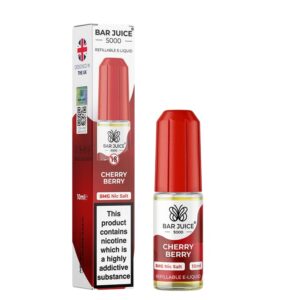 CHERRY BERRY 10ML NIC SALT BAR JUICE 5000