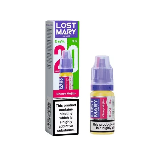 CHERRY MOJITO 10ML NIC SALT LOST MARY