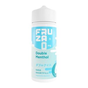 DOUBLE MENTHOL 100ML E LIQUID FRUZA