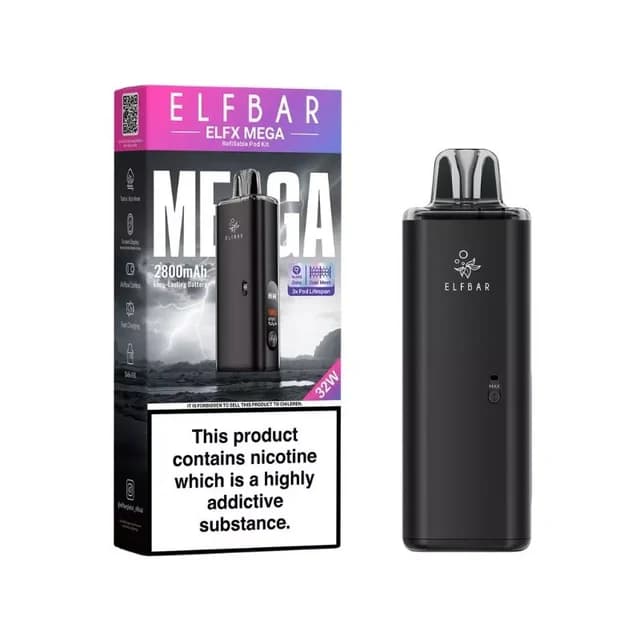 ELF BAR ELFX MEGA POD VAPE KIT 2800MAH - Image 2