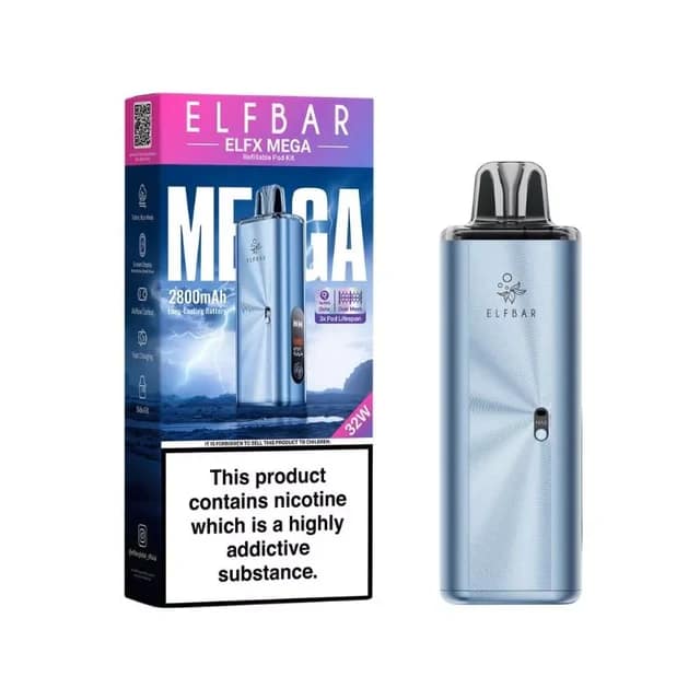 ELF BAR ELFX MEGA POD VAPE KIT 2800MAH - Image 3