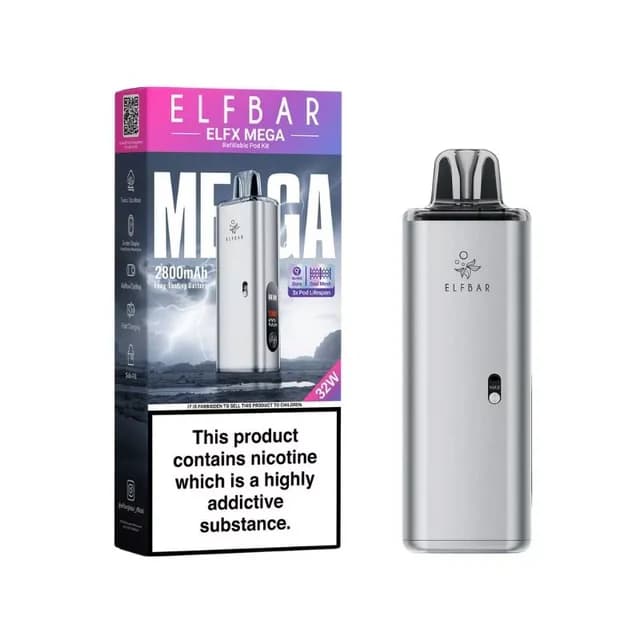 ELF BAR ELFX MEGA POD VAPE KIT 2800MAH - Image 7