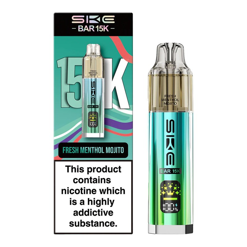 SKE BAR 15K PREFILLED POD VAPE KIT 20MG - Image 20