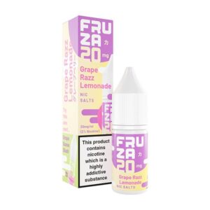 GRAPE RAZZ LEMONADE 10ML NIC SALT FRUZA