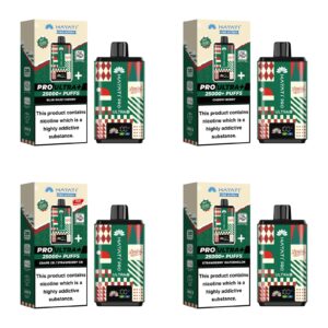 HAYATI PRO ULTRA + 25K CHRISTMAS EDITION PREFILLED POD VAPE KIT 20MG