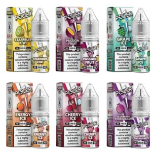 POWER 10ML NIC SALTS BY JUICE N POWER EXP