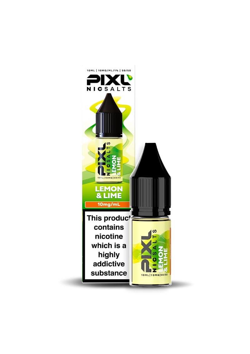 LEMON & LIME 10ML NIC SALT PIXL
