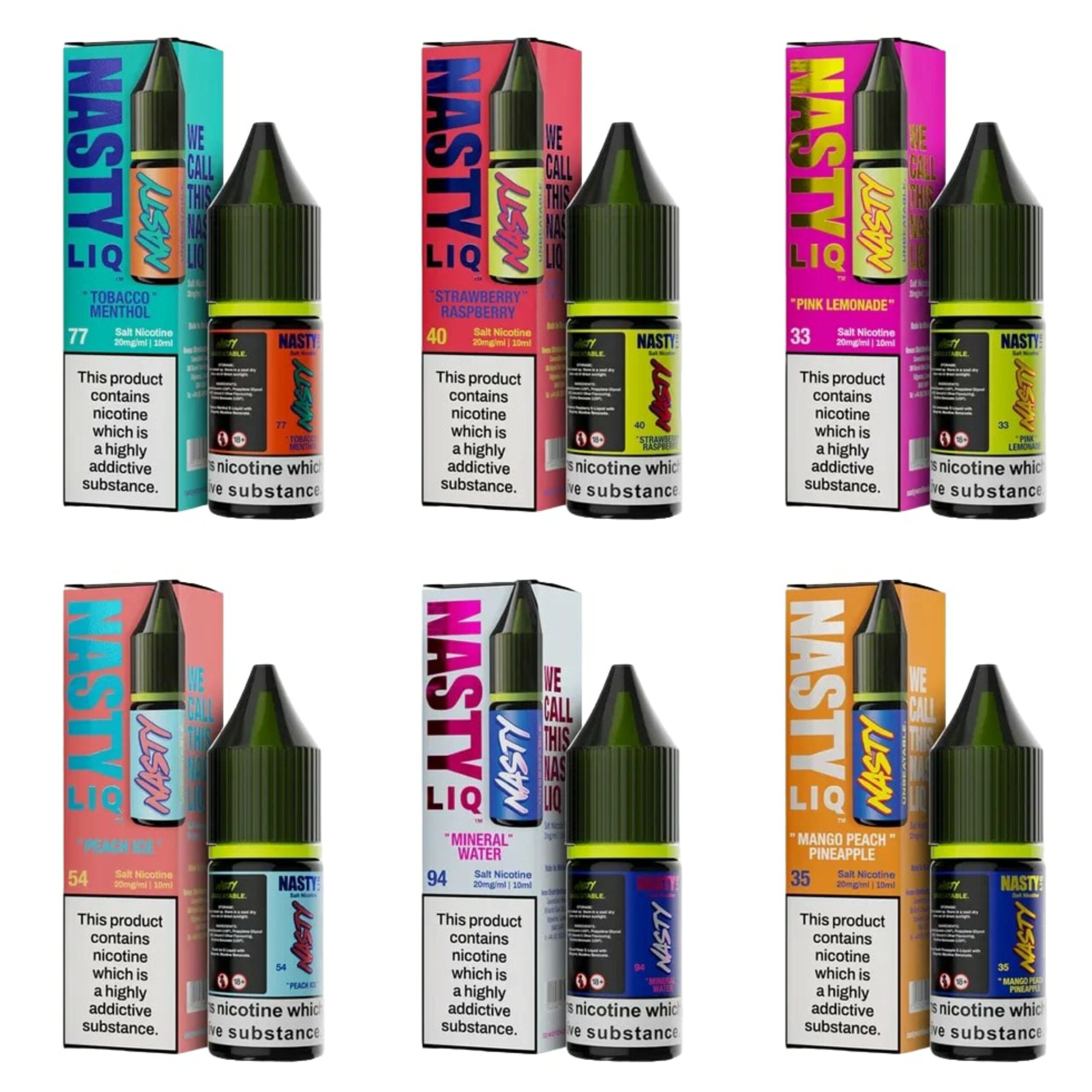 NASTY LIQ 10ML NIC SALT EXP