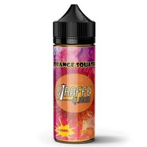 ORANGE SQUASH E-LIQUID 100ML BY GIRAFFE EXP