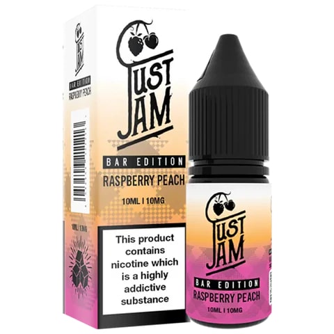 RASPBERRY PEACH BAR EDITION 10ML NIC SALT JUST JAM