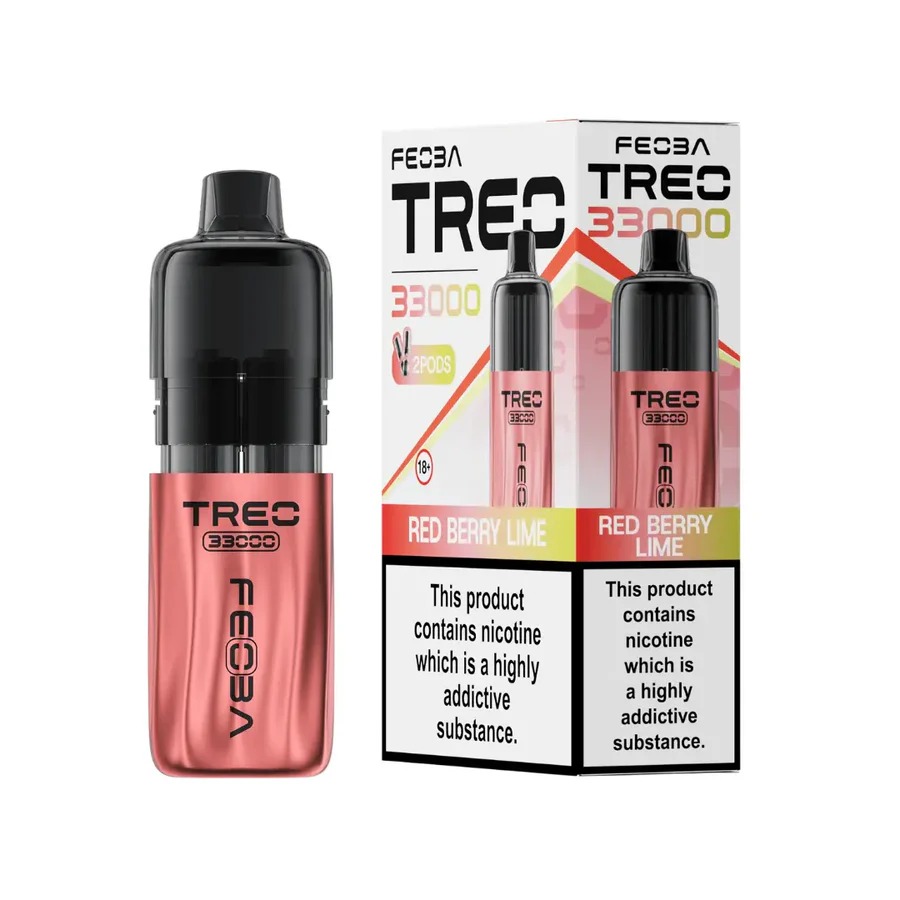 FEOBA TREO 33000 PREFILLED POD VAPE KIT 20MG - Image 3