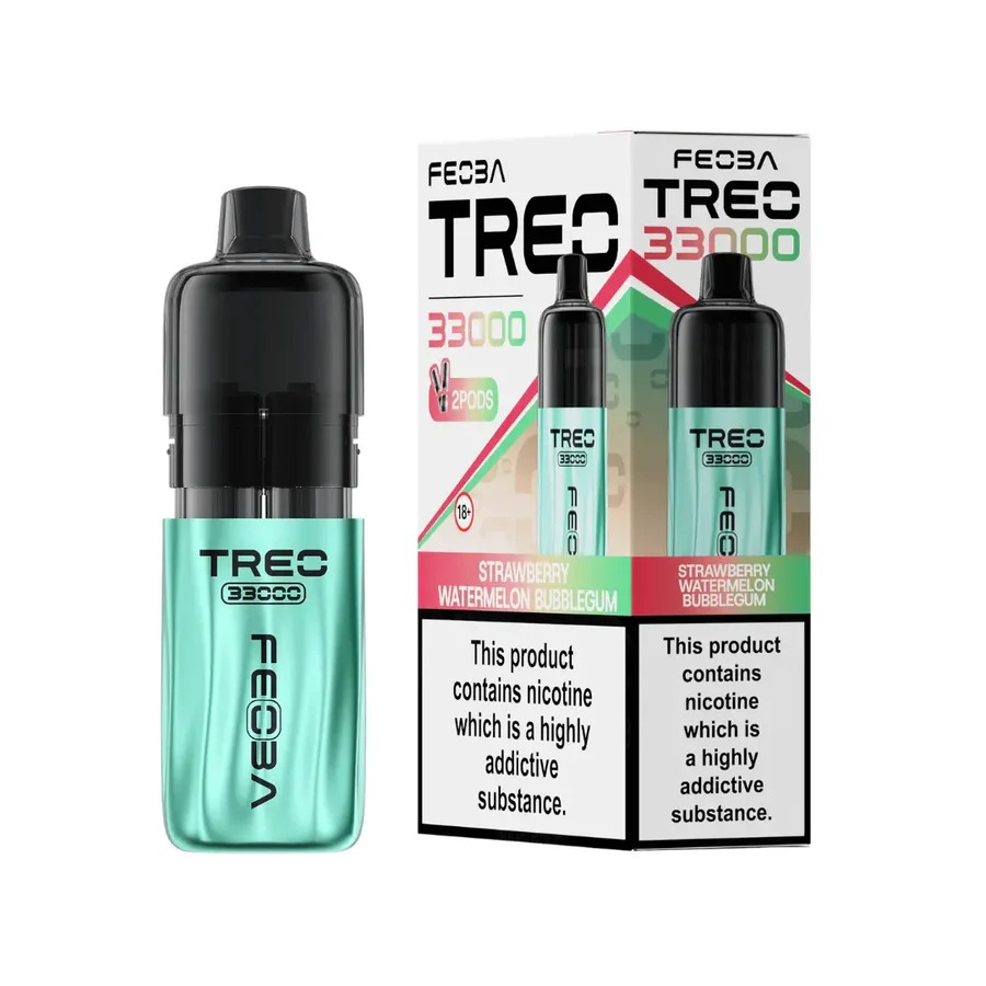 FEOBA TREO 33000 PREFILLED POD VAPE KIT 20MG - Image 6