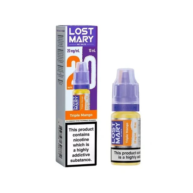 TRIPLE MANGO 10ML NIC SALT LOST MARY