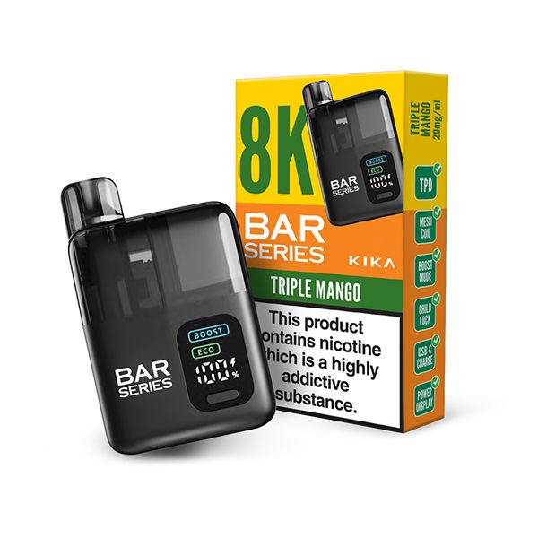 BAR SERIES KIKA 8K PREFILLED POD VAPE KIT 20MG - Image 18