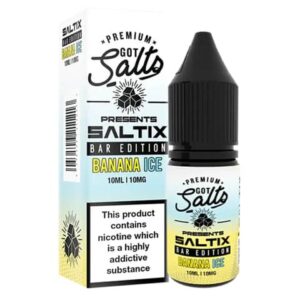 BANANA ICE SALTIX BAR EDITION 10ML NIC SALT GOT SALTS