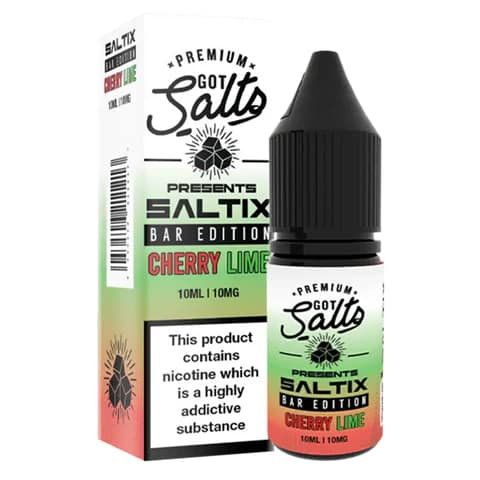 CHERRY LIME SALTIX BAR EDITION 10ML NIC SALT GOT SALTS