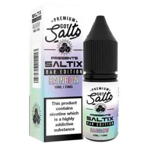 RAINBOW SALTIX BAR EDITION 10ML NIC SALT GOT SALTS
