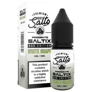WHITE GRAPE SALTIX BAR EDITION 10ML NIC SALT GOT SALTS