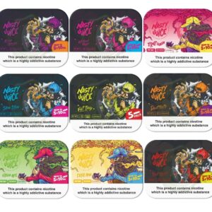 NASTY JUICE E-LIQUID 5X10ML = 50ML EXP