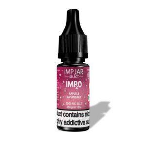 APPLE & RASPBERRY 10ML NIC SALT IMP JAR SELECT IMP2O