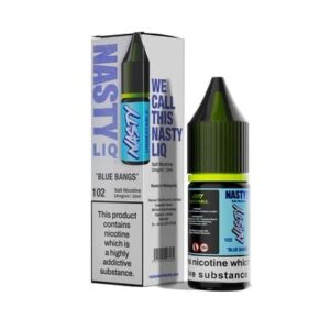 BLUE BANGS 10ML NIC SALT NASTY LIQ