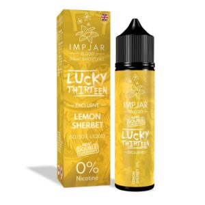LEMON SHERBET 50ML E LIQUID IMP JAR X LUCKY THIRTEEN