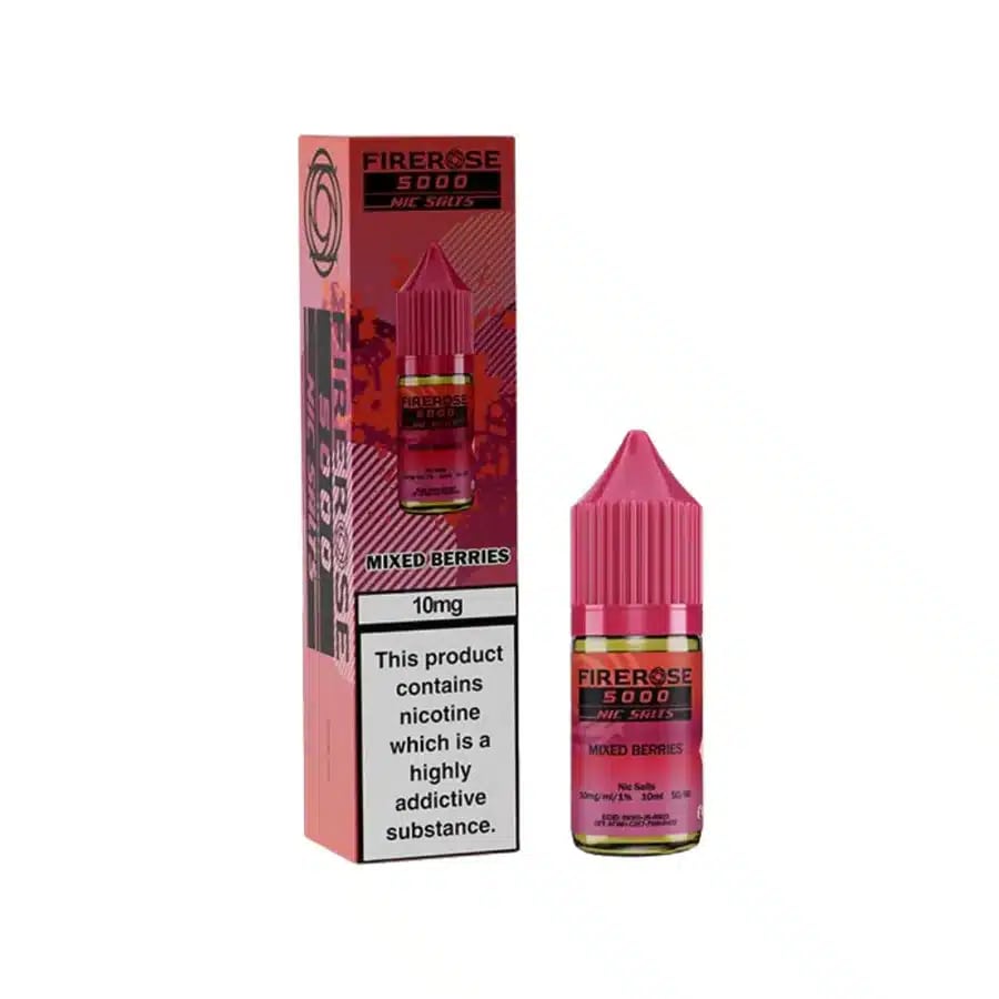 MIXED BERRIES 10ML NIC SALT ELUX FIREROSE 5000