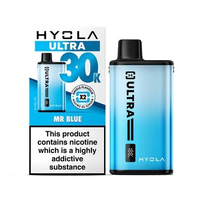 HYOLA ULTRA 30K PREFILLED POD VAPE KIT 20MG - Image 8