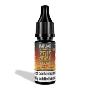 OXYS ZODIAC 10ML NIC SALT IMP JAR SELECT X ZEUS JUICE