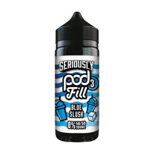 SERIOUSLY POD FILL 3 BLUE SLUSH 100ML E LIQUID
