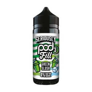SERIOUSLY POD FILL 3 GREEN SLUSH 100ML E LIQUID