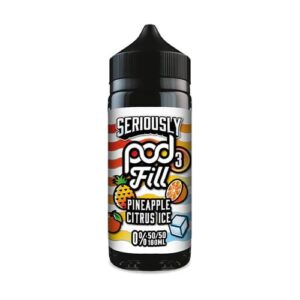 SERIOUSLY POD FILL 3 PINEAPPLE CITRUS ICE 100ML E LIQUID