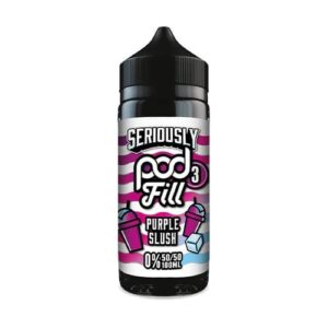 PURPLE SLUSH 100ML E LIQUID SERIOUSLY POD FILL 3