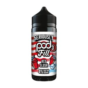 SERIOUSLY POD FILL 3 RED SLUSH 100ML E LIQUID