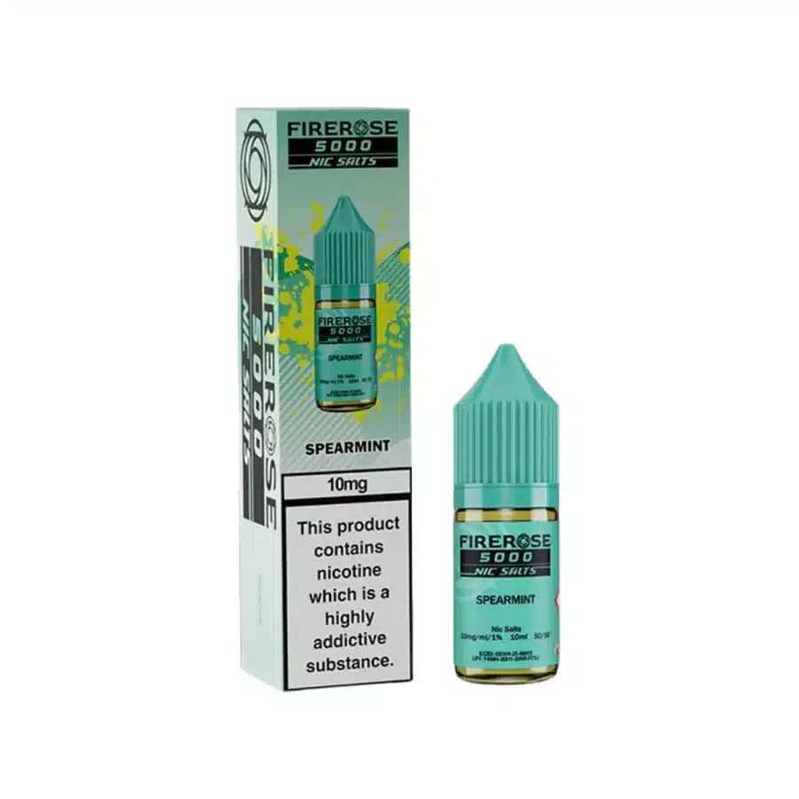 SPEARMINT 10ML NIC SALT ELUX FIREROSE 5000