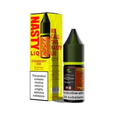 STRAWBERRY KIWI 10ML NIC SALT NASTY LIQ