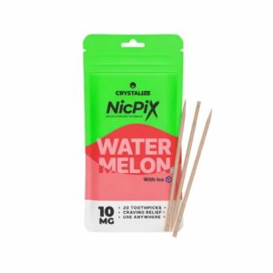 WATERMELON NICPIX NICOTINE TOOTHPICKS BY CRYSTALIZE