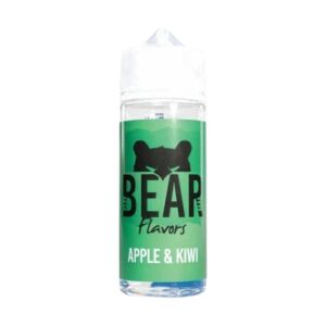 APPLE & KIWI FRUITS 100ML E LIQUID BEAR FLAVORS