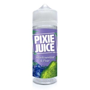 BLACKCURRANT & PEAR 100ML E LIQUID PIXIE JUICE V2