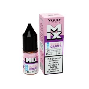 ICED BUBBLE GRAPES 10ML NIC SALT VGOD