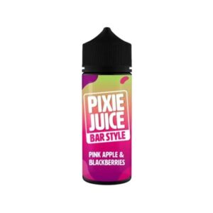 PINK APPLE & BLACKBERRYS 100ML E LIQUID PIXIE JUICE BAR STYLE