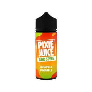 SATSUMA & PINEAPPLE 100ML E LIQUID PIXIE JUICE BAR STYLE